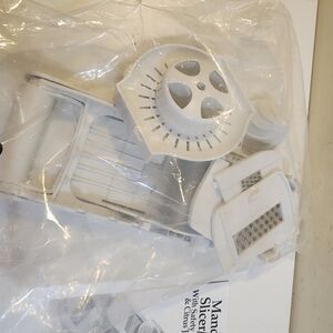 MANDOLINE White Slicer Multiuser Kitchen Utensils
